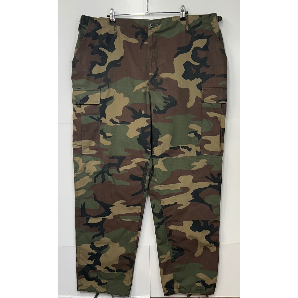 Propper Mens Woodland Camo BDU Cargo Pants XL Regular Tactical Utility